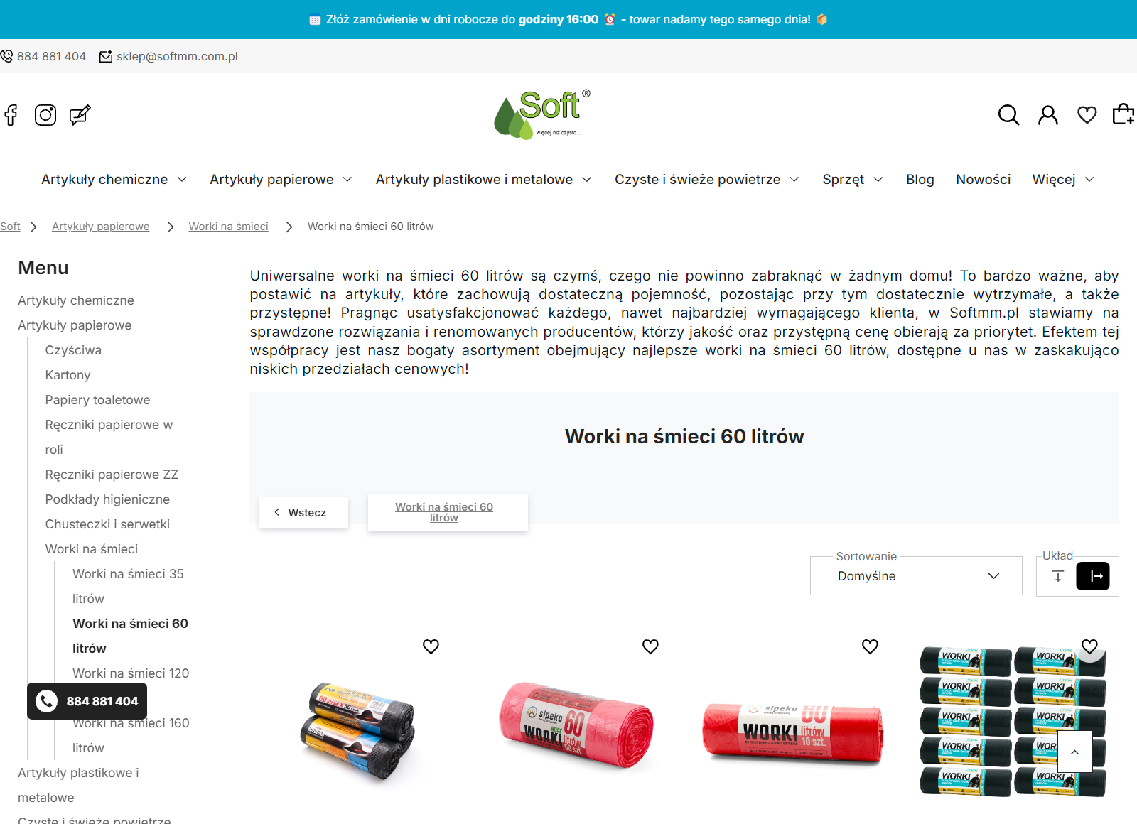 Worki na śmieci 60 litrów – które najlepiej sprawdzą się w kuchni?